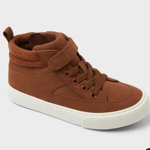 Cat & Jack Cognac Kids Sneaker Boots Size 3